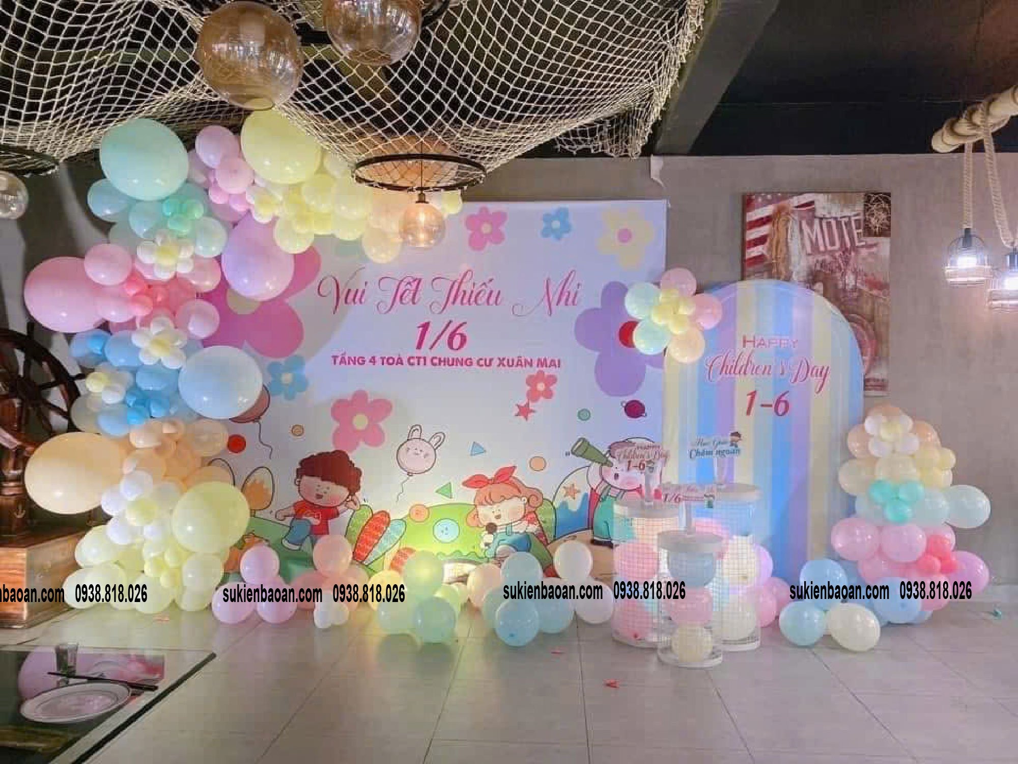 dịch vụ trang trí backdrop 1/6