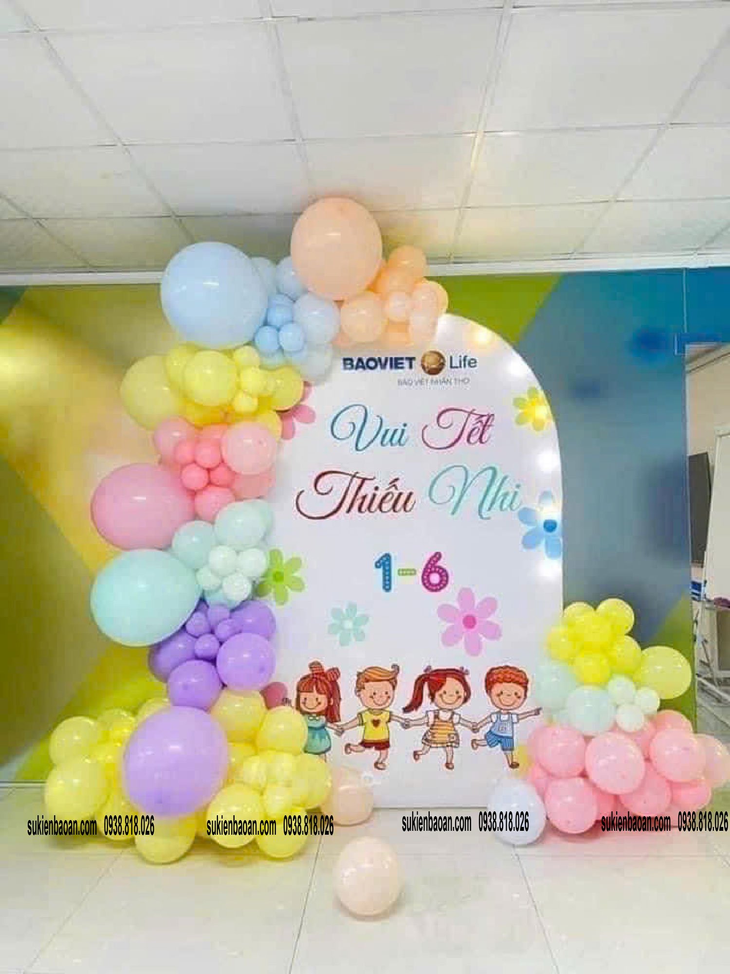 dịch vụ trang trí backdrop 1/6