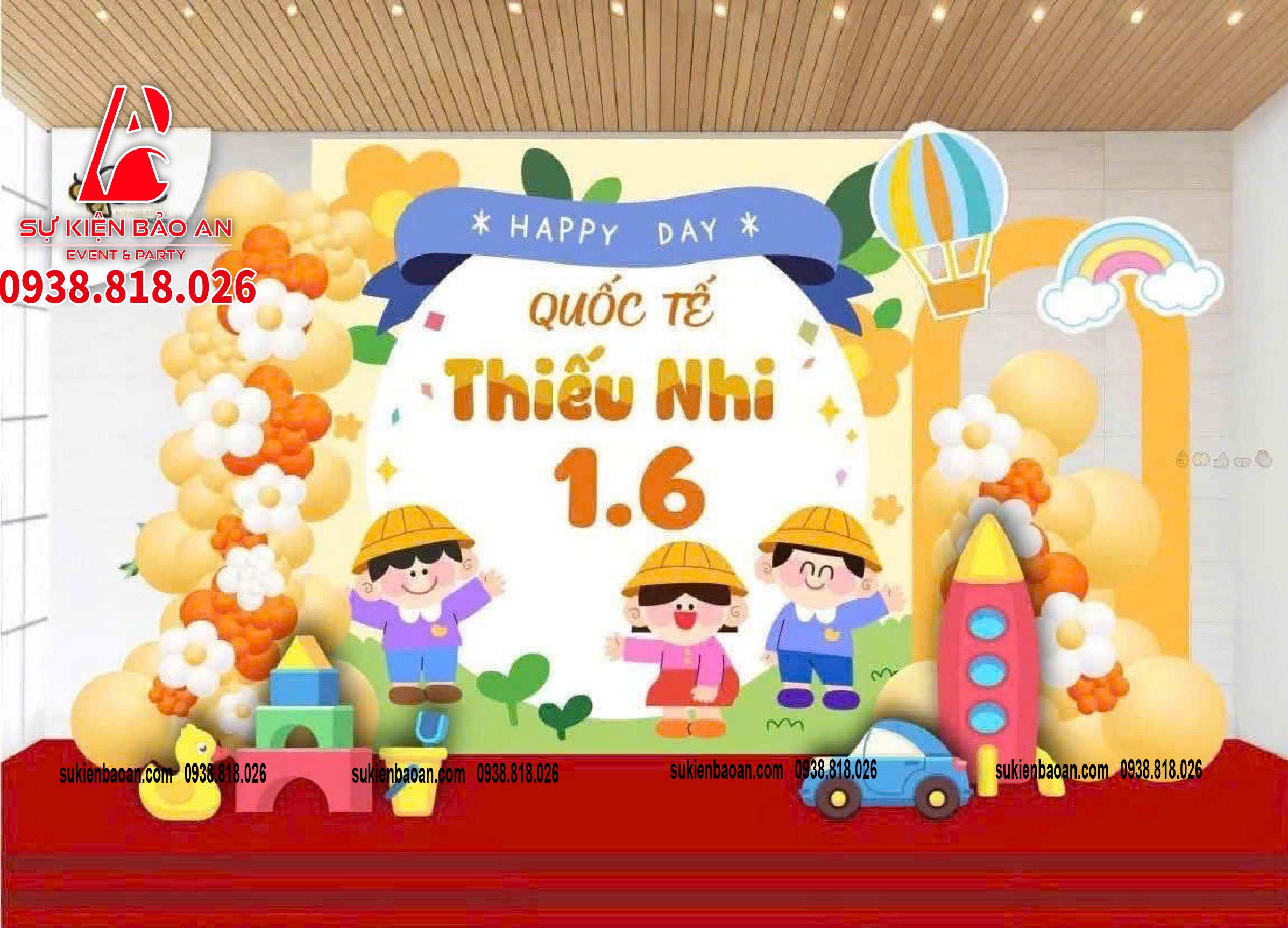 dịch vụ trang trí backdrop 1/6