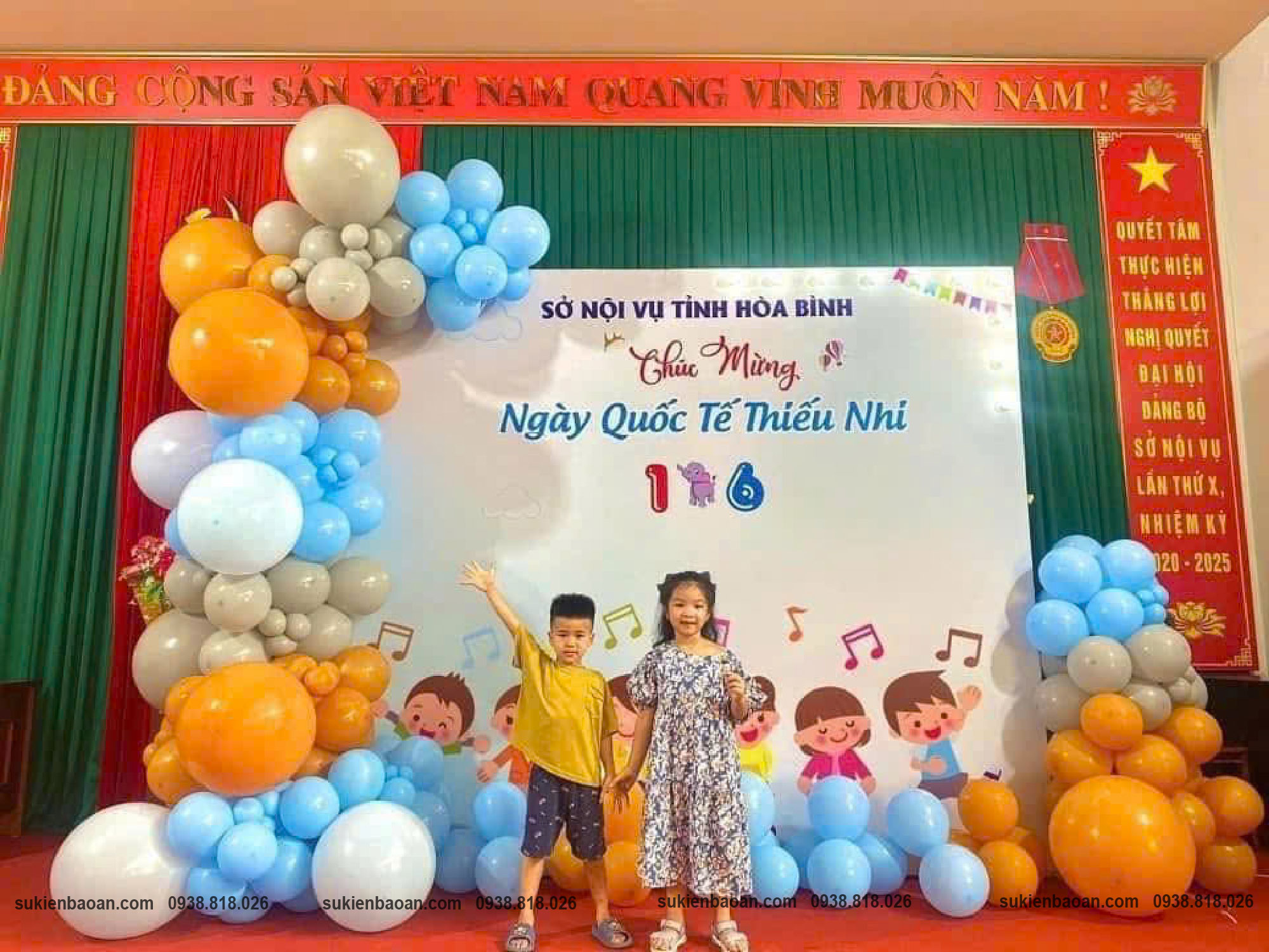dịch vụ trang trí backdrop 1/6